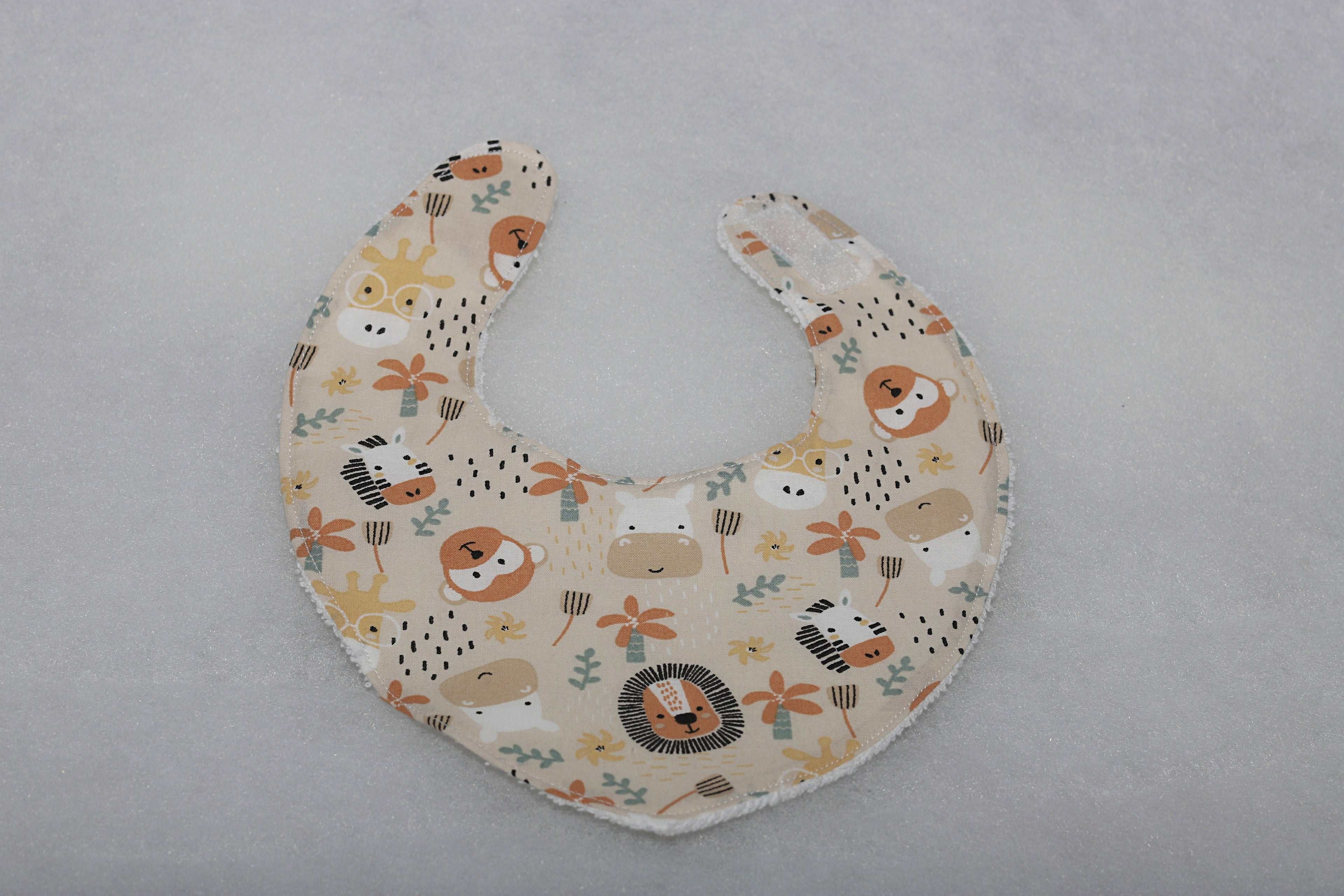 Bavaglino bandana neonato 0-6 mesi - cotone 100%, fatto a mano