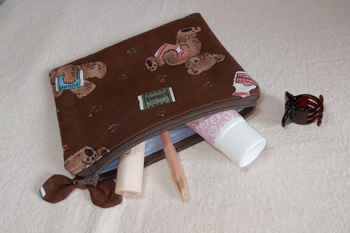 Bustina con zip - Orsetti
