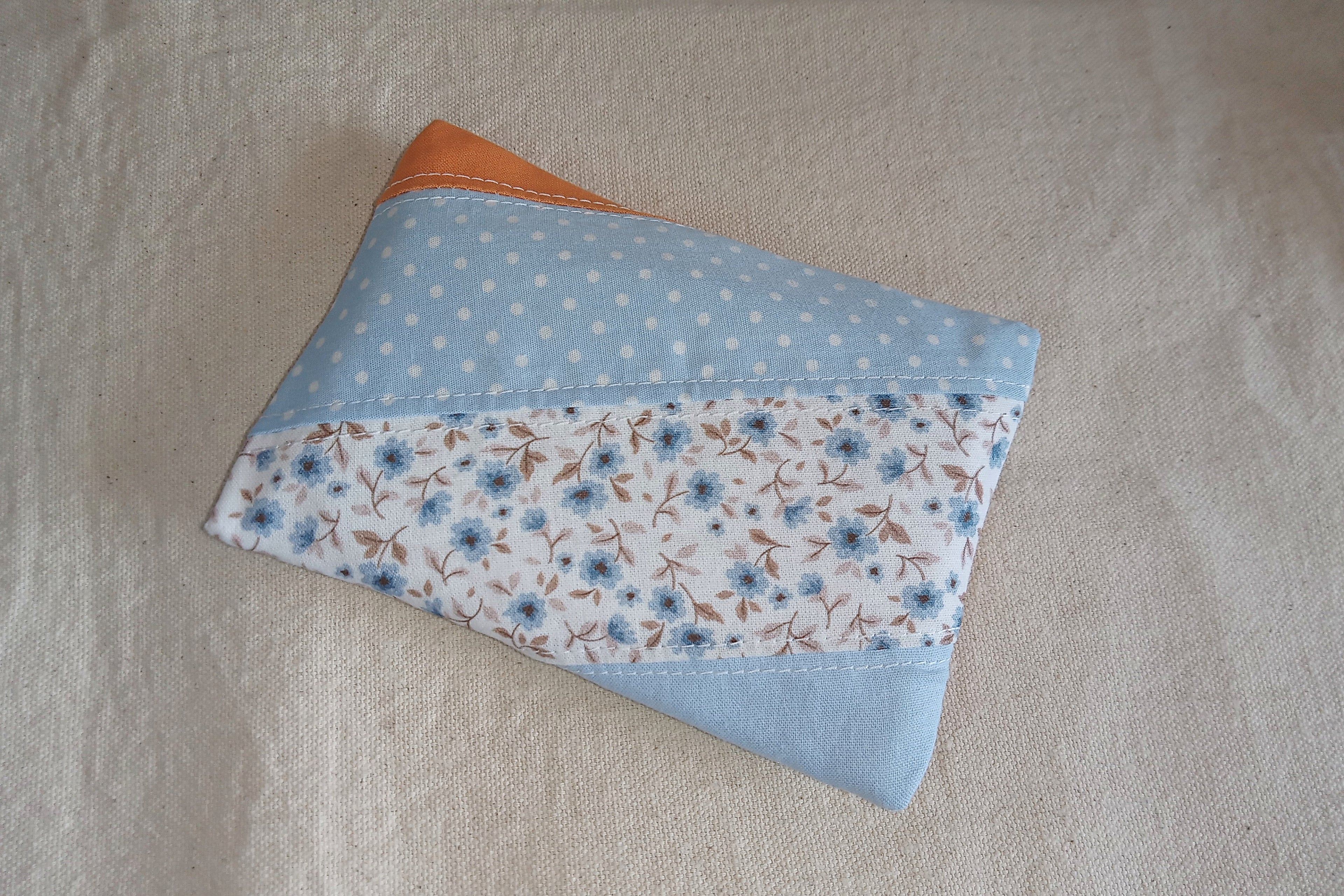 Porta fazzolettini patchwork - Cotone 100%, artigianale