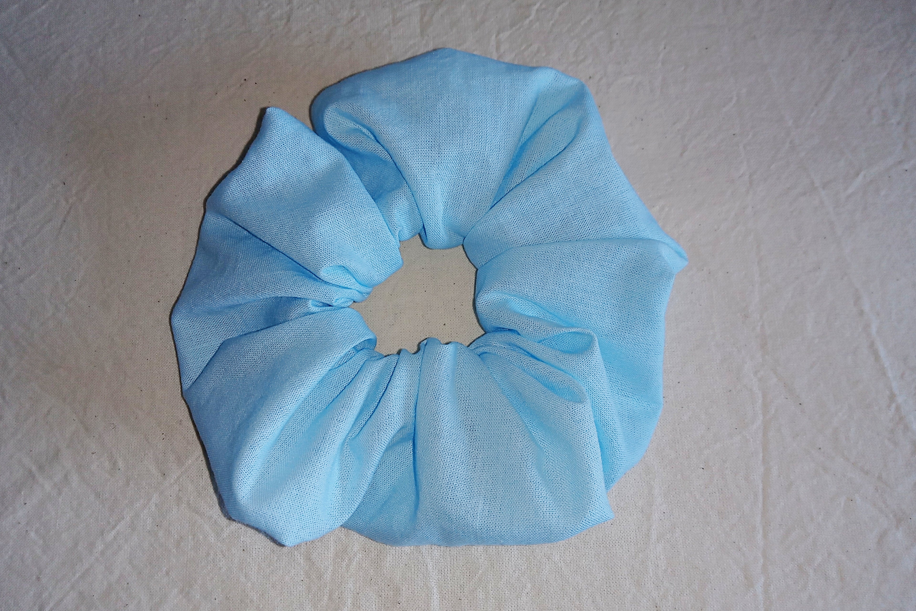 Scrunchie elastico per capelli Regular - Cotone 100% artigianale