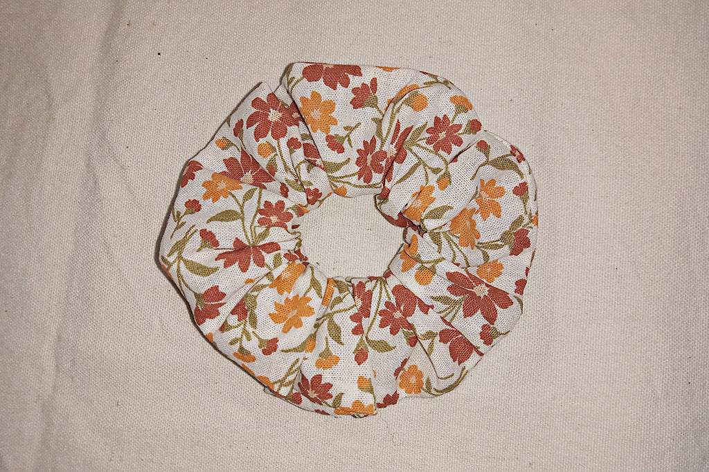 Scrunchie elastico per capelli piccolo - Cotone 100% artigianale