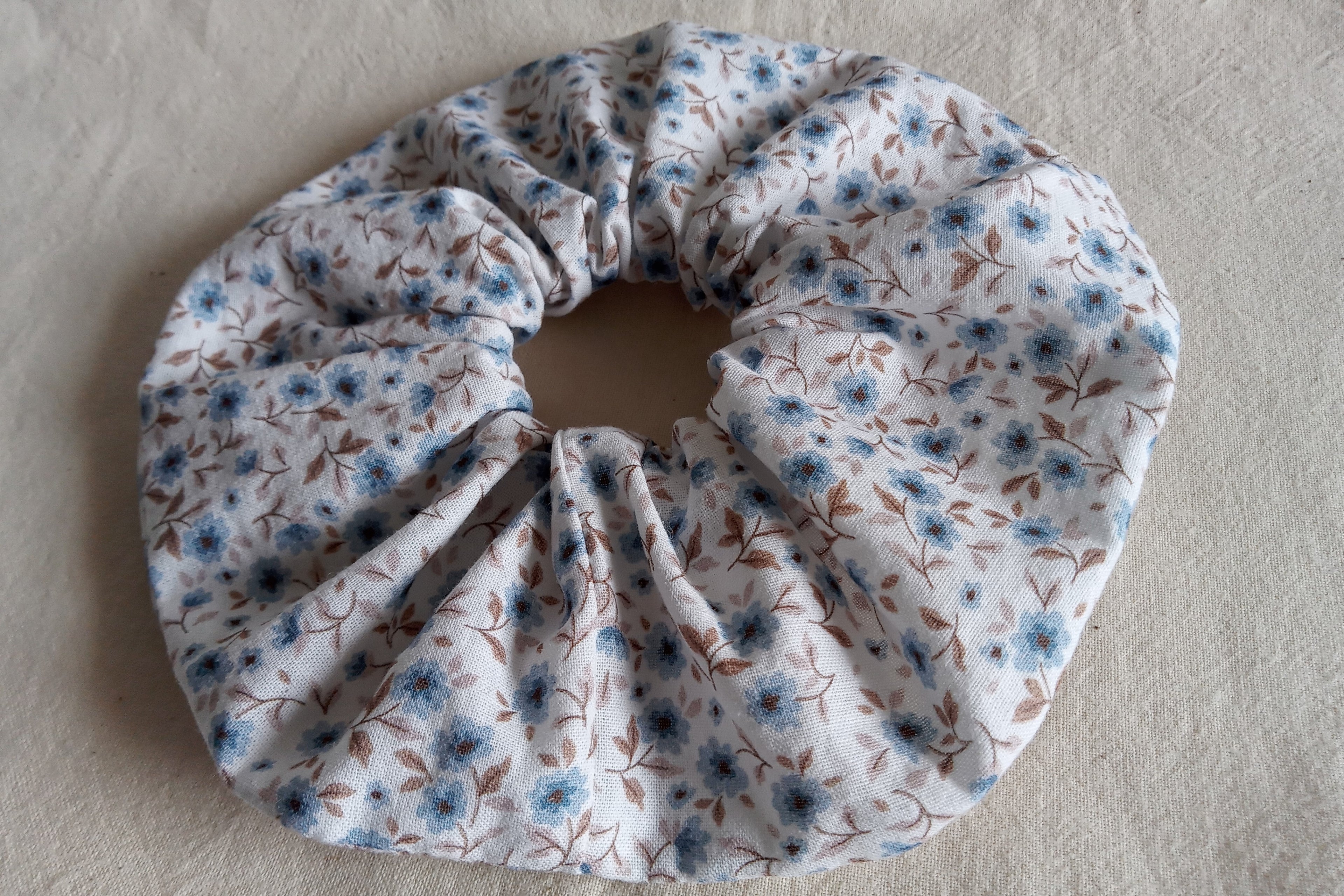 Scrunchie elastico per capelli Regular - Cotone 100% artigianale
