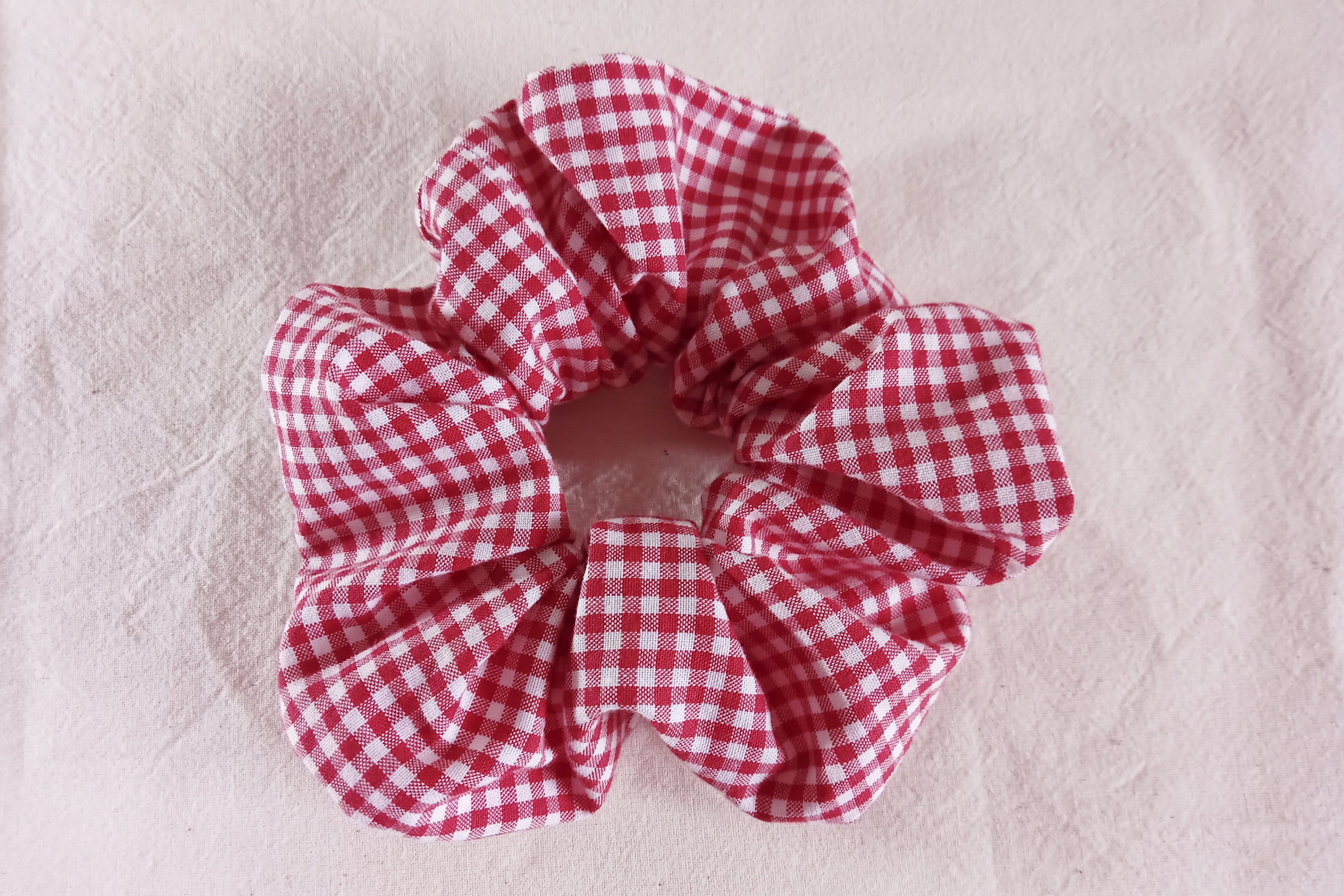Scrunchie elastico per capelli Regular - Cotone 100% artigianale