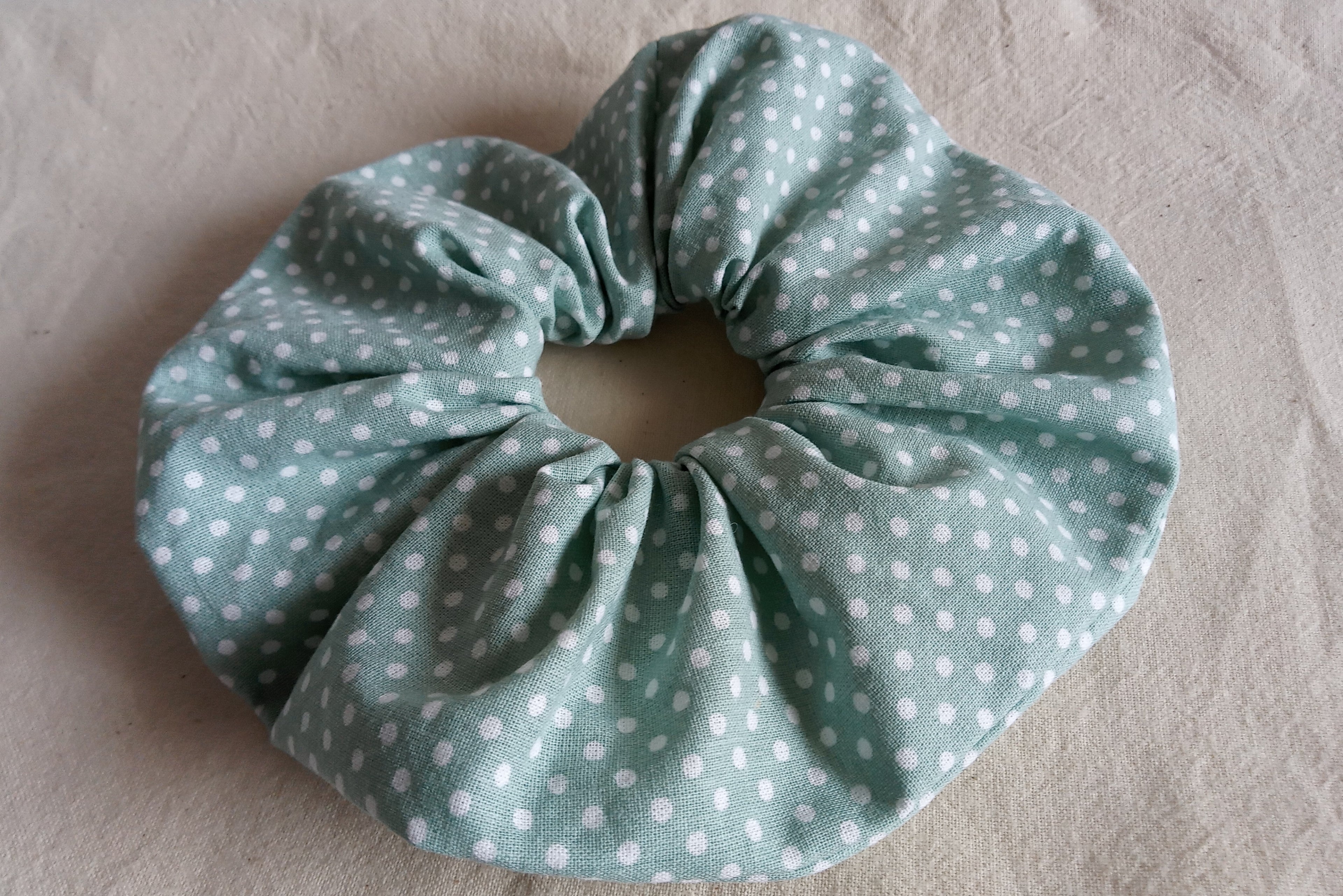 Scrunchie elastico per capelli Regular - Cotone 100% artigianale